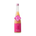 篠崎酒造 篠崎酒造 馬路村 白桃梅酒 500ml 500ml  正面圖